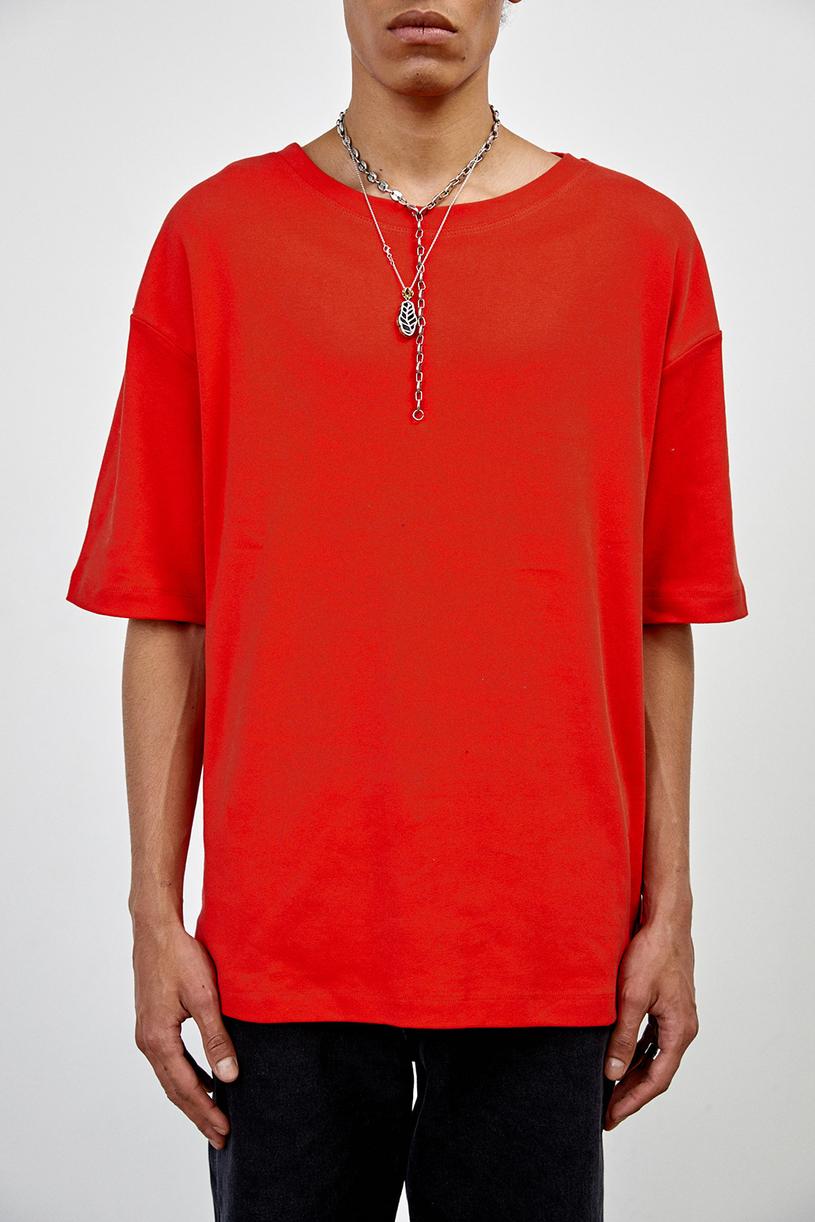 Red Oversize Loose T-shirt