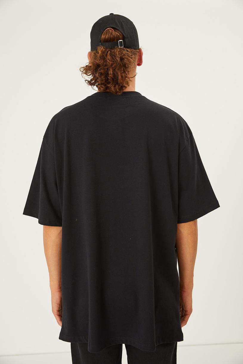 Black Oversize Basic T-shirt
