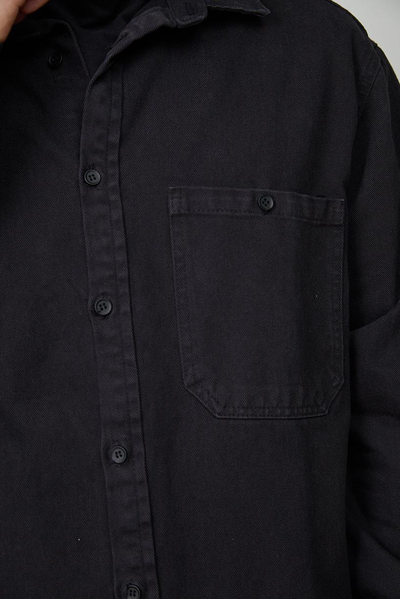 Siyah Oversize Gömlek Ceket