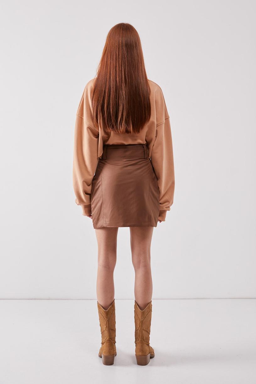 Brown Inflatable Skirt