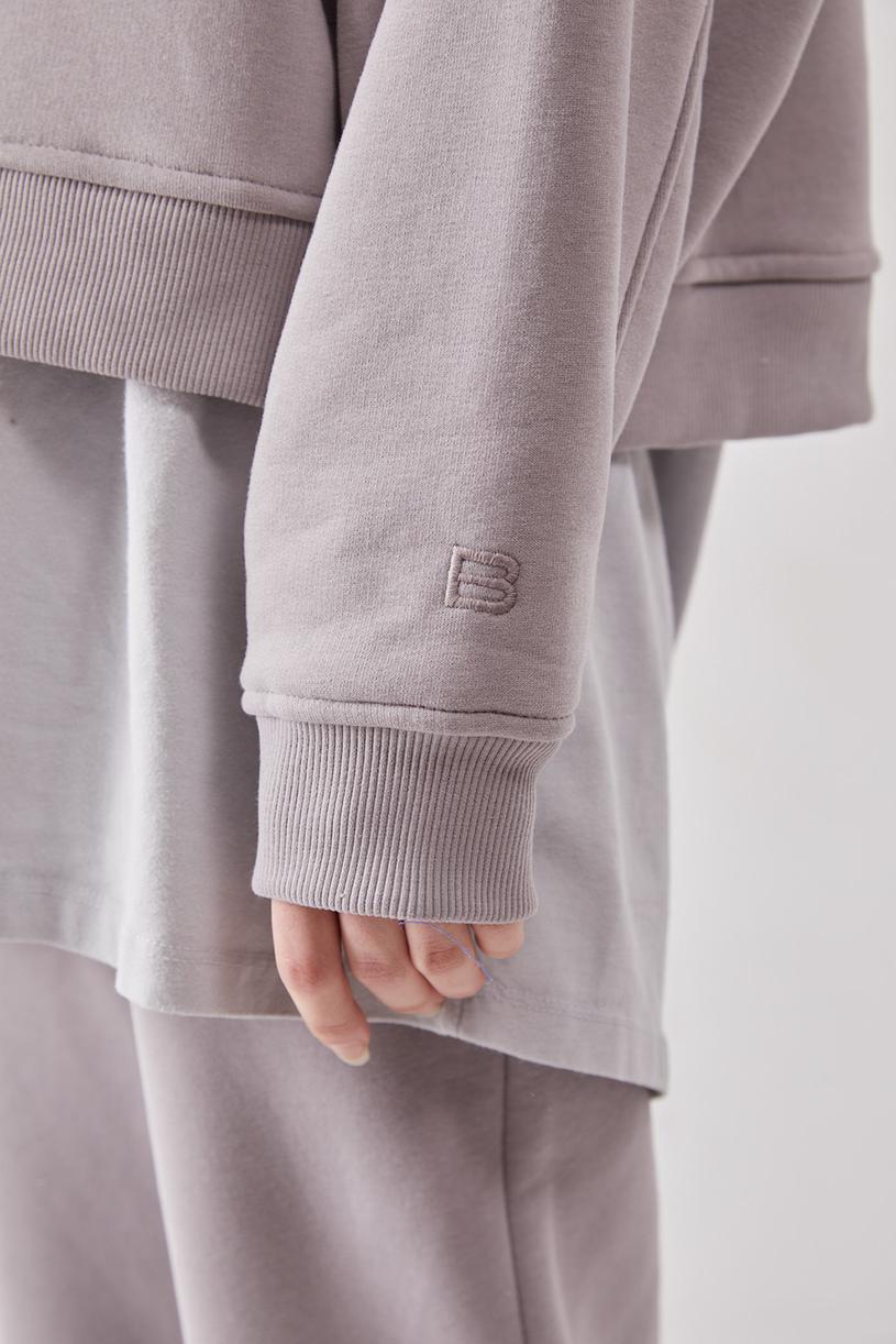 Grey Oversize Sweatshirt