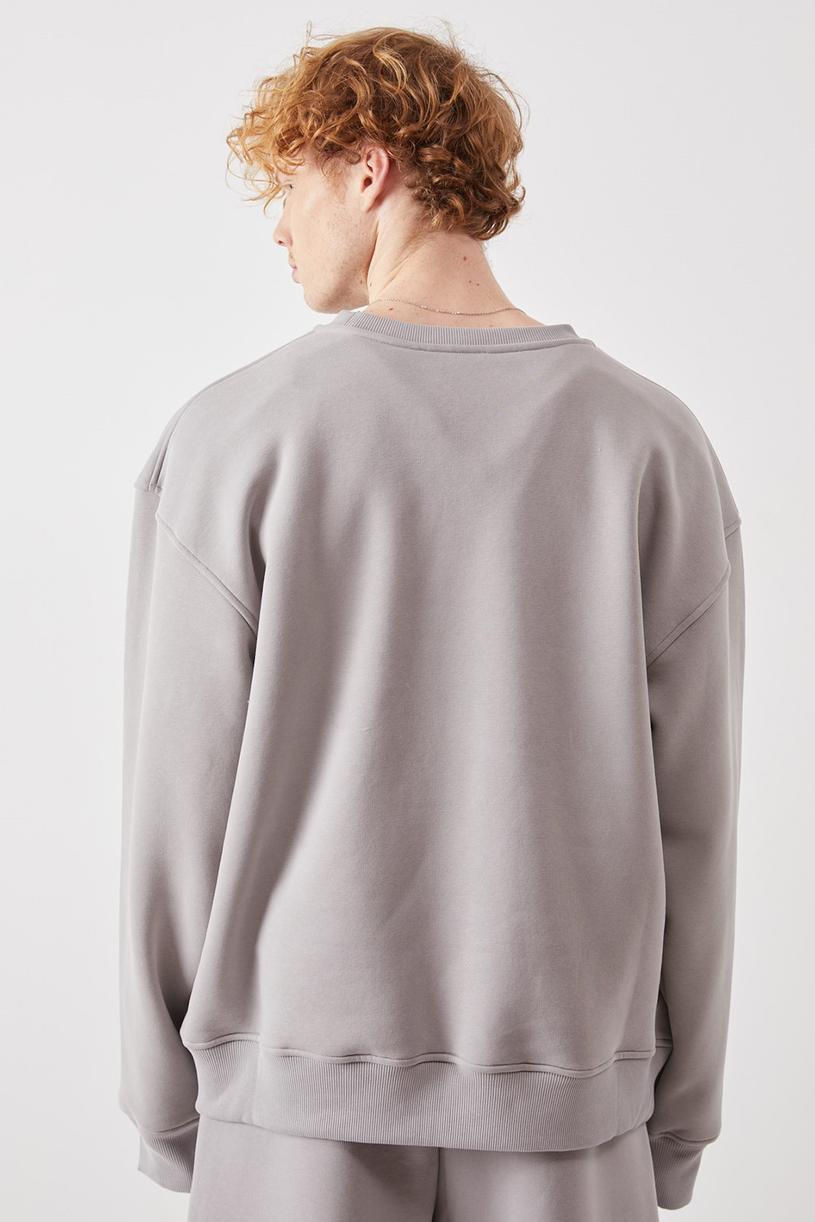 Grey Oversize Sweatshirt