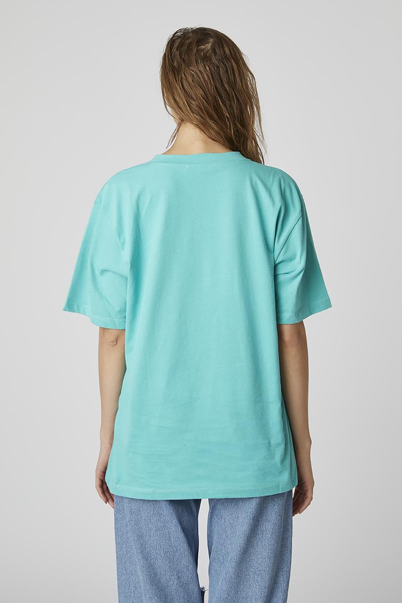 Neon Green Oversize Basic Tshirt