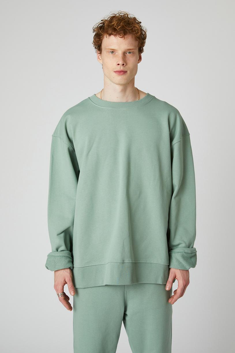 Mint Green Oversize Sweatshirt