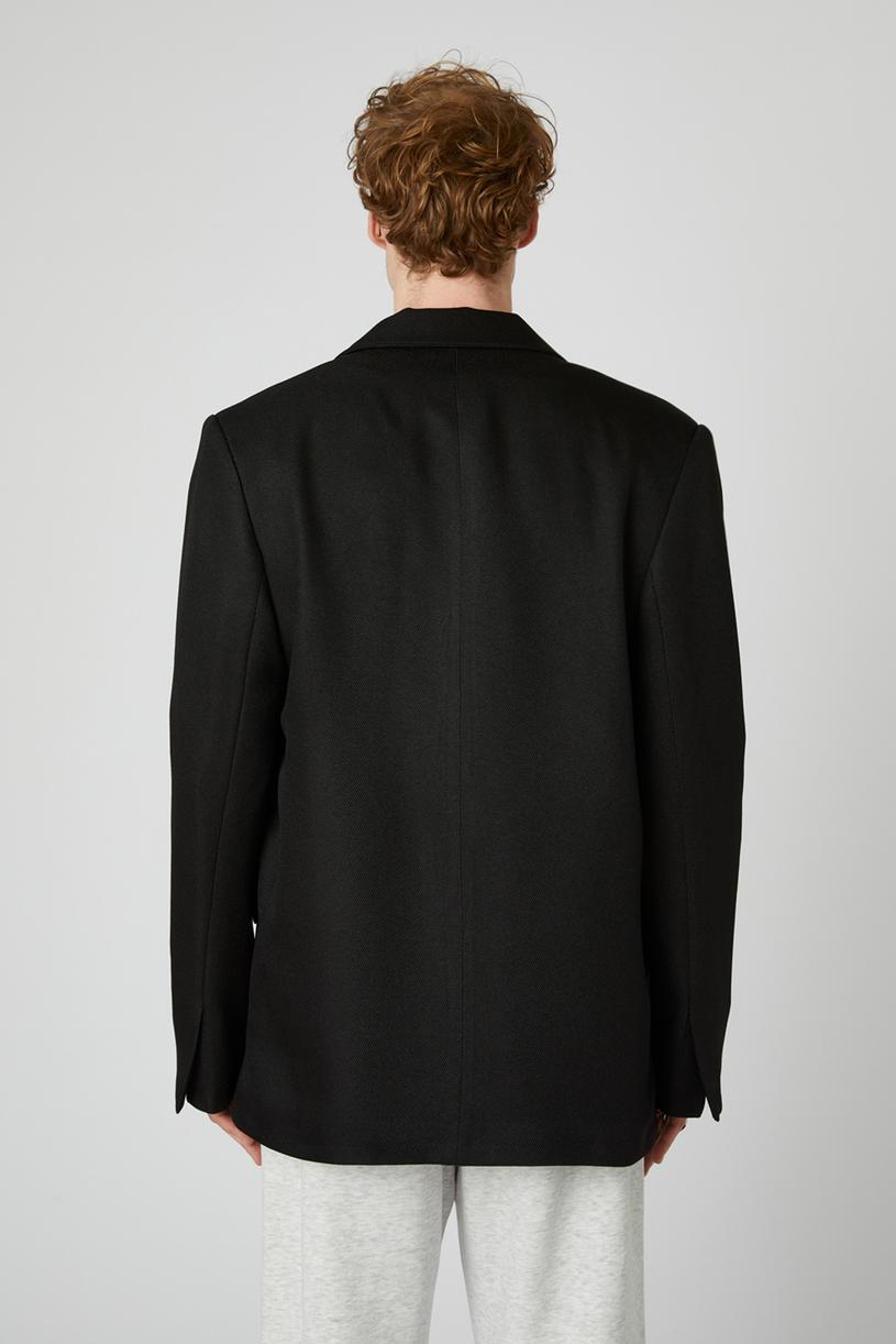 Siyah Oversize Blazer Ceket