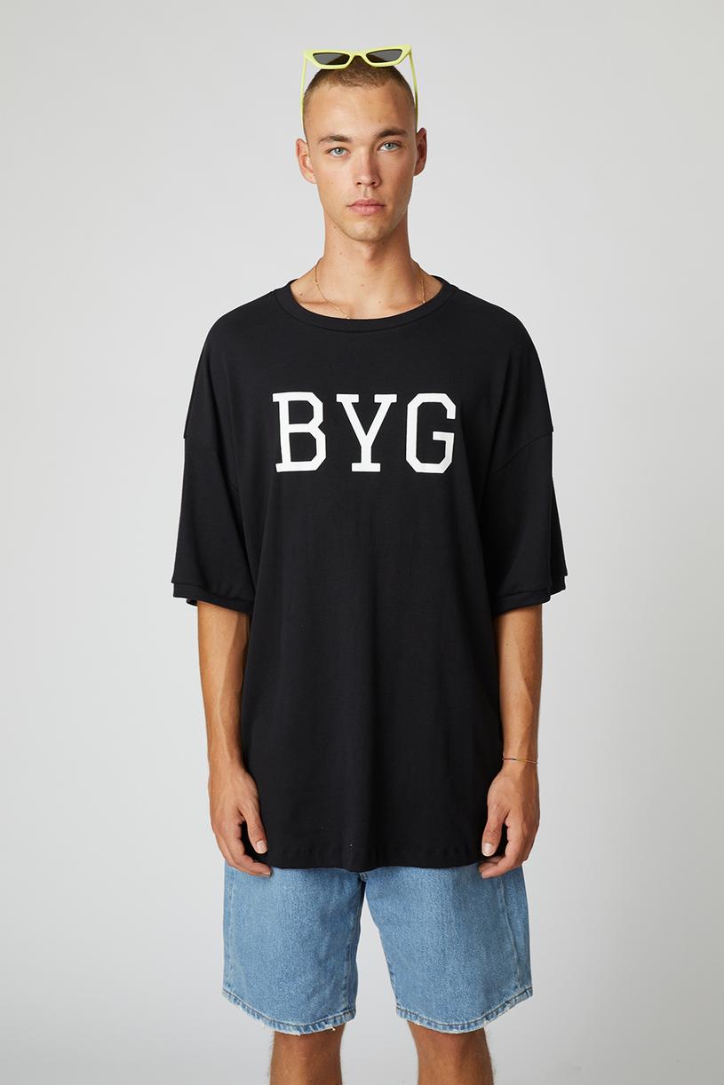 Black Byg Printed Tshirt