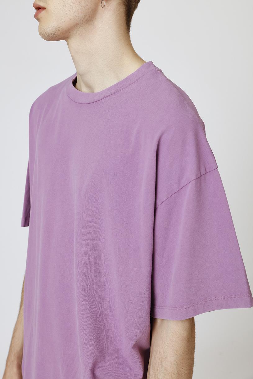 Purple Washed Oversize Tshirt