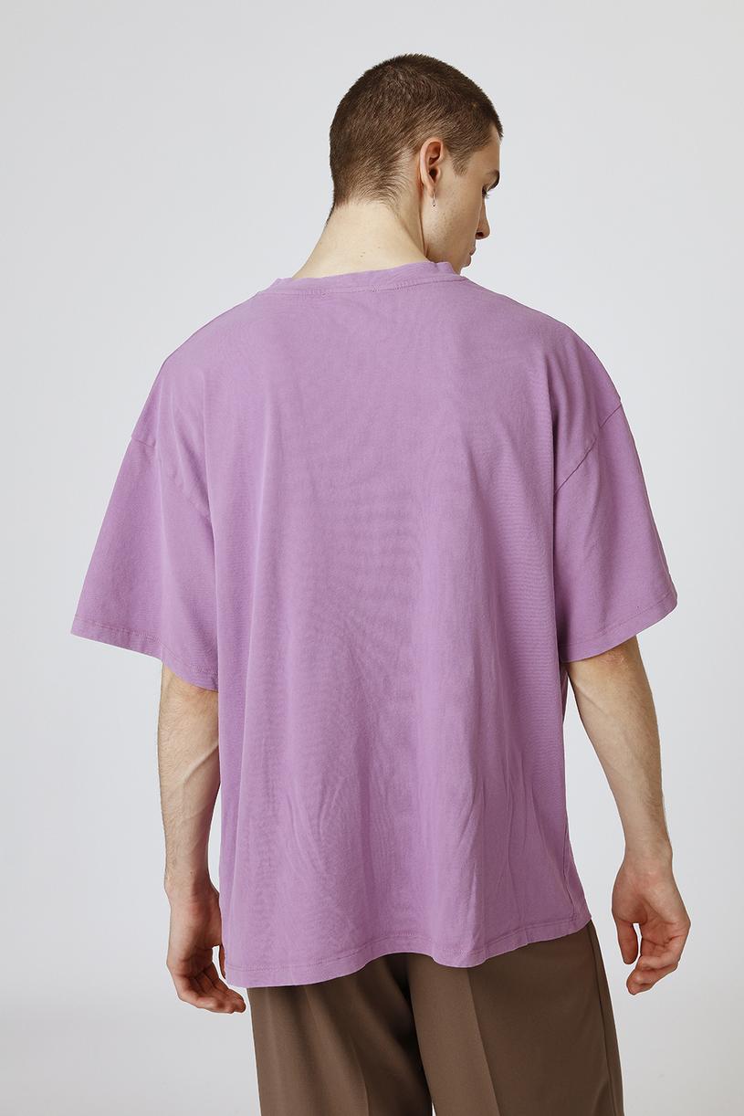 Purple Washed Oversize Tshirt