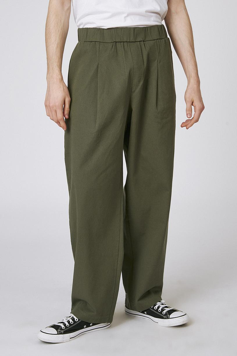 Green Gabardin Trousers