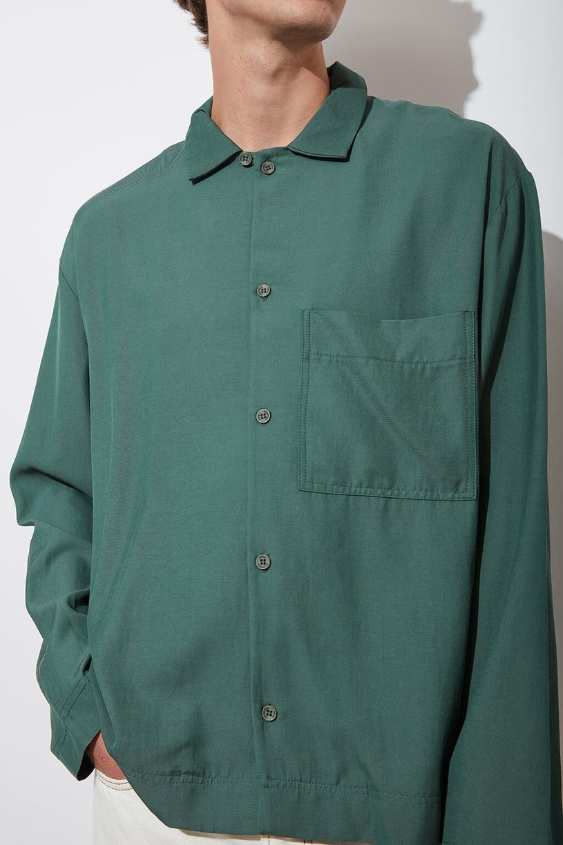 Green Oversize Shirt