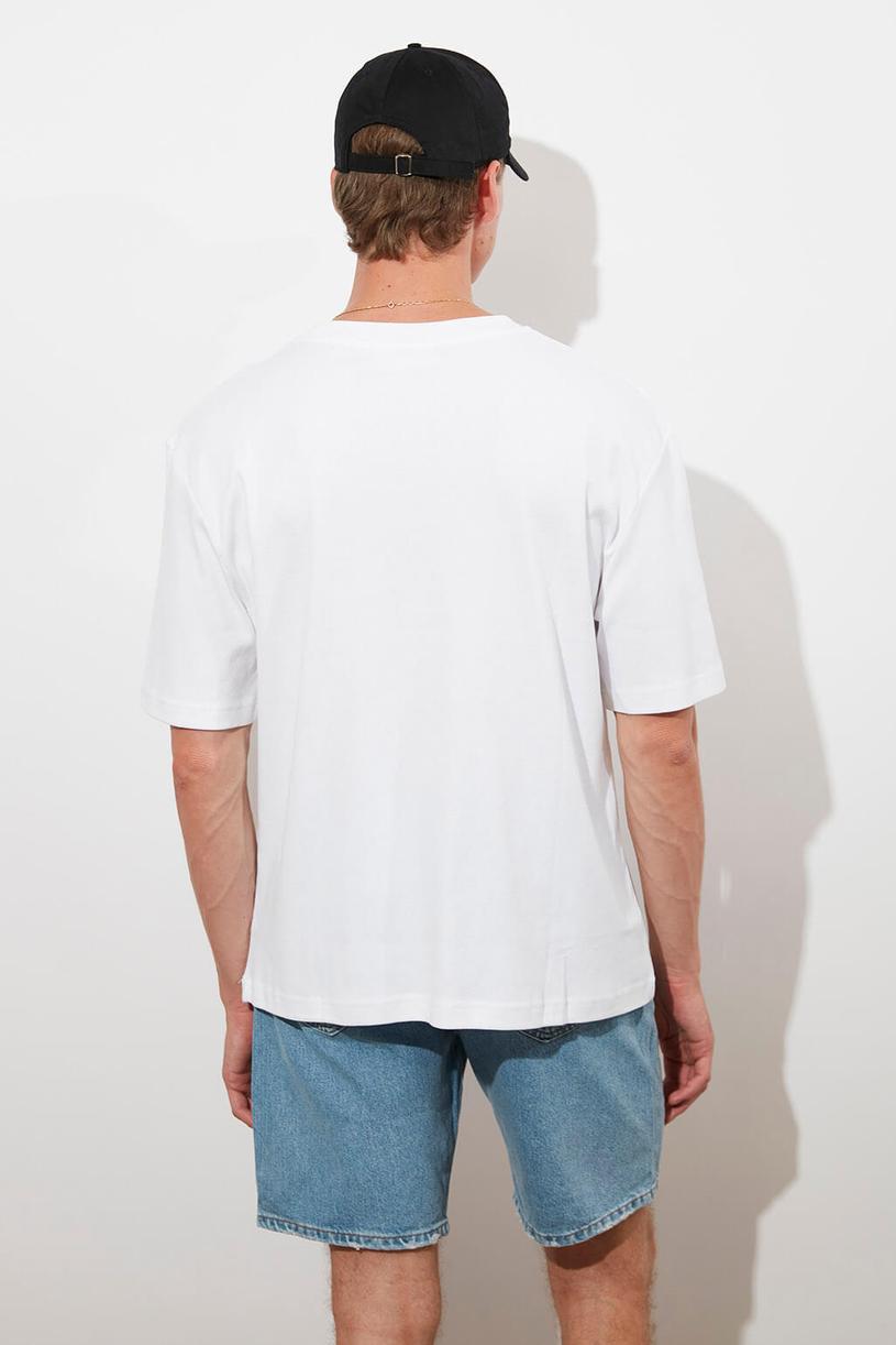 White Loose Tshirt