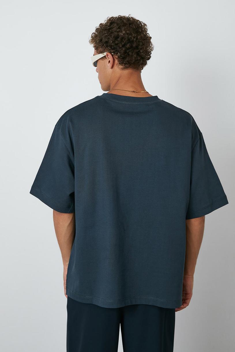 Anthracite Compakt Tshirt With Pocket