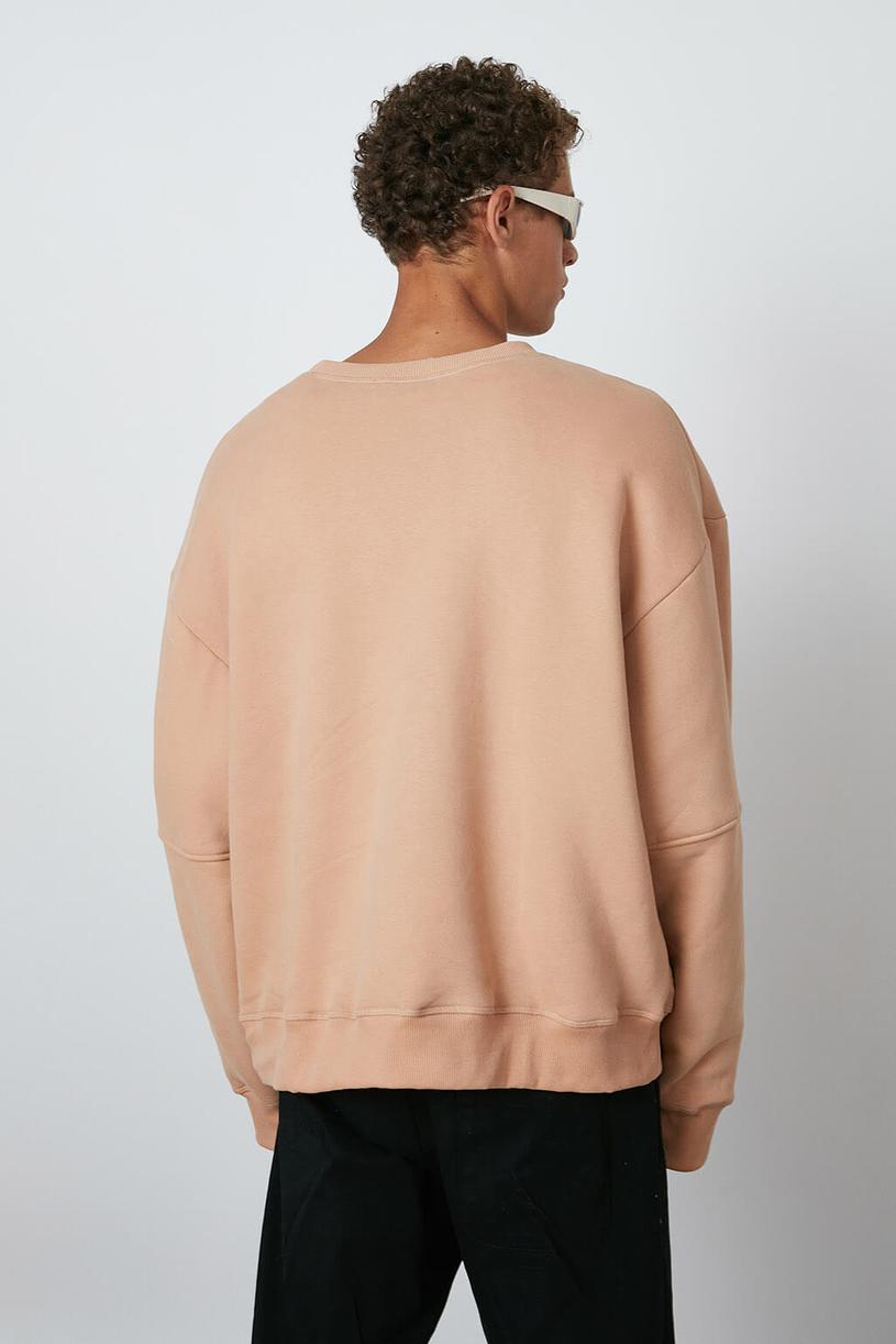 Nude Oversize Basic Sweatshirt