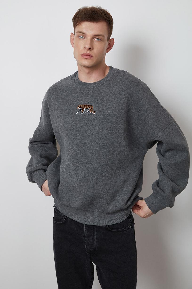 Anthracite Tiger Sweatshirt
