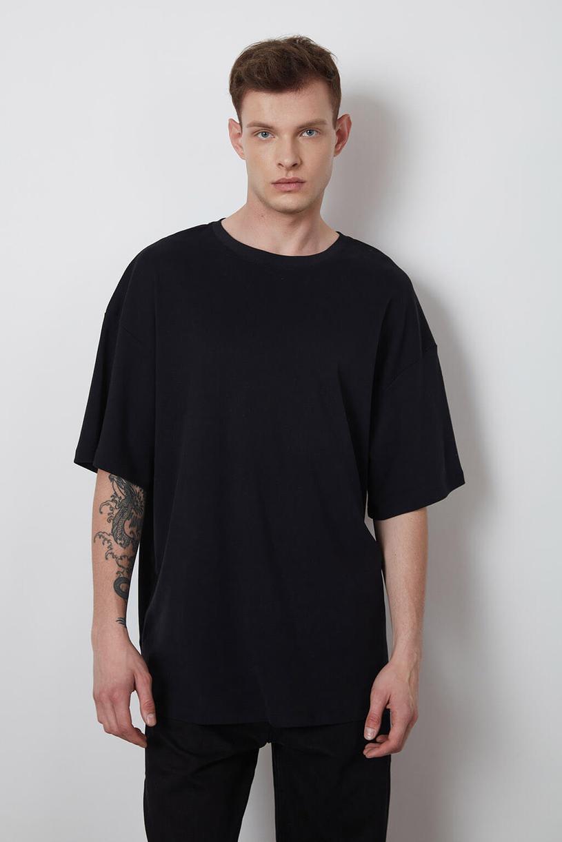 Black Oversize Loose Tshirt