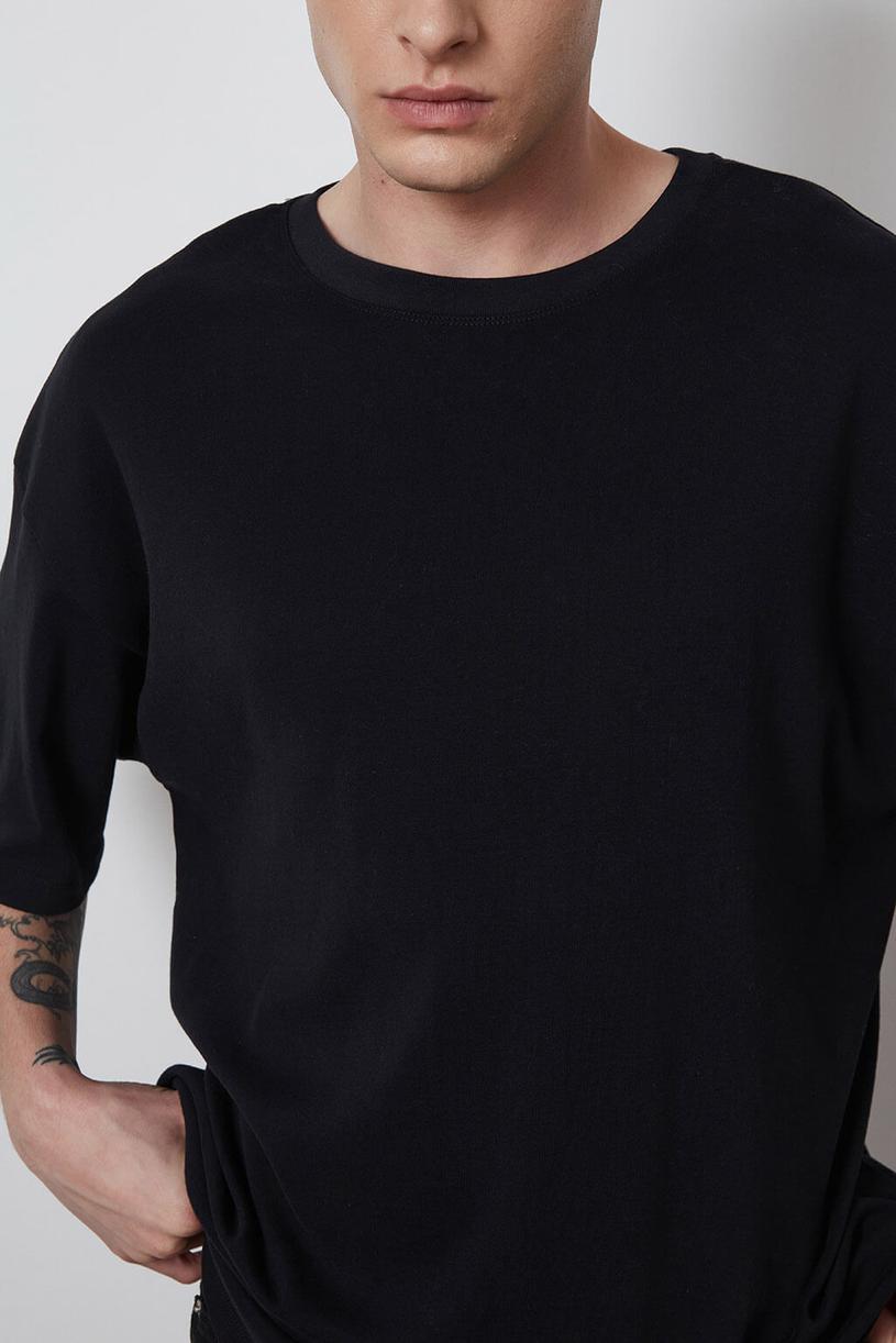 Black Oversize Loose Tshirt