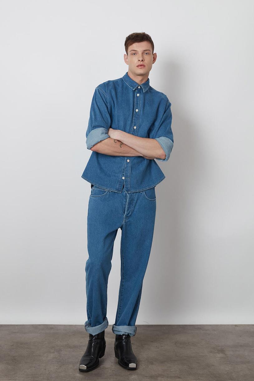 Blue Straight Jean