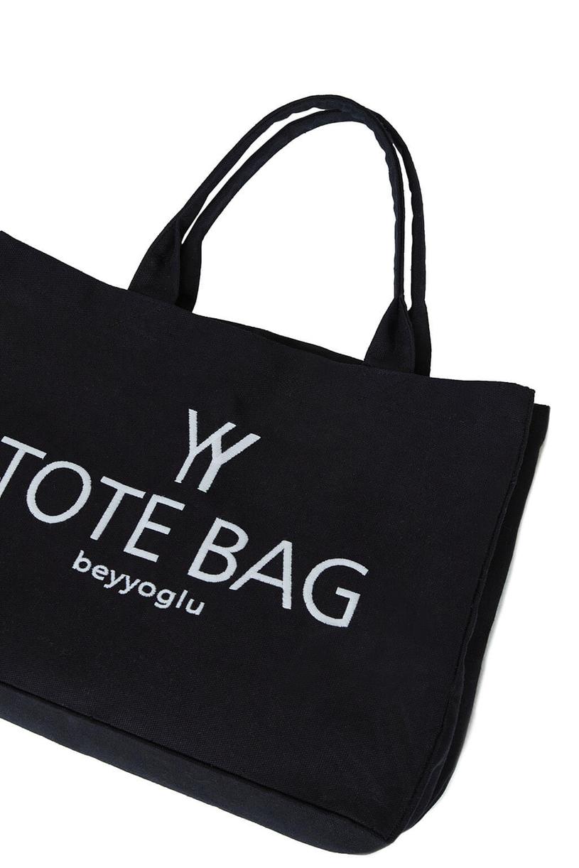 Black Yy Tote Bag