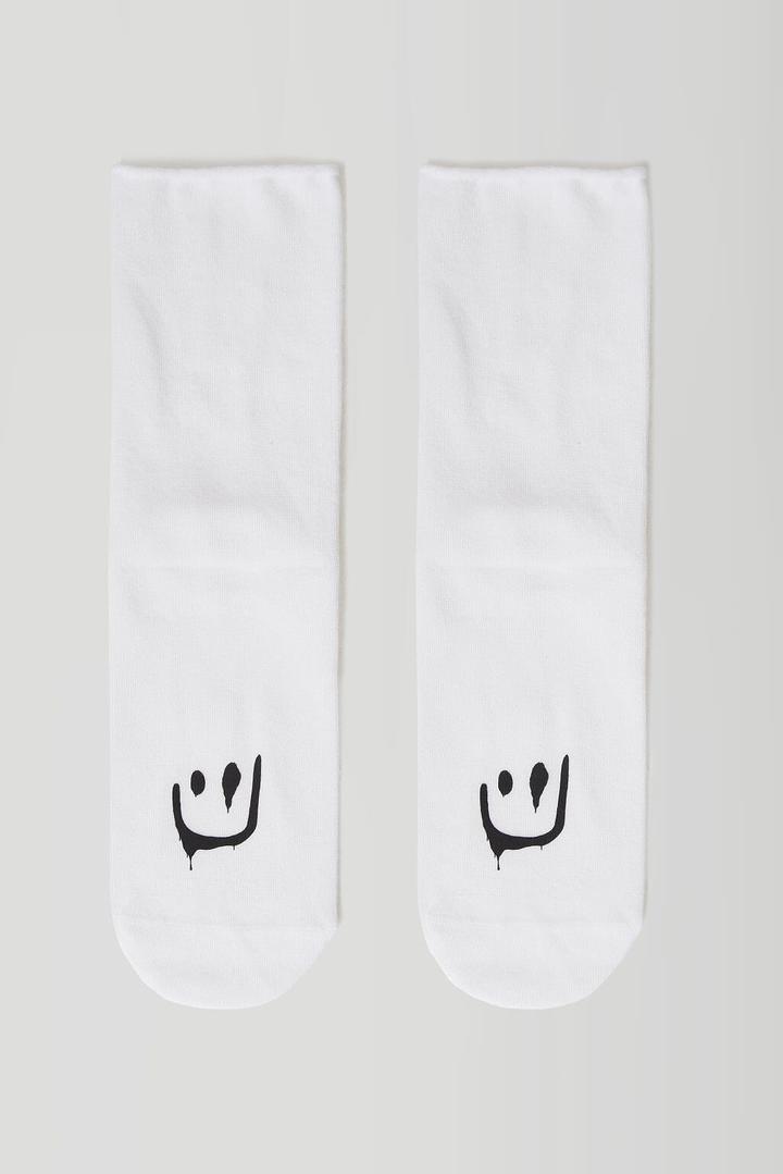 Smiley Print Socks