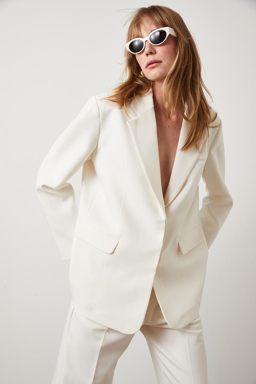 White Oversize Jacket