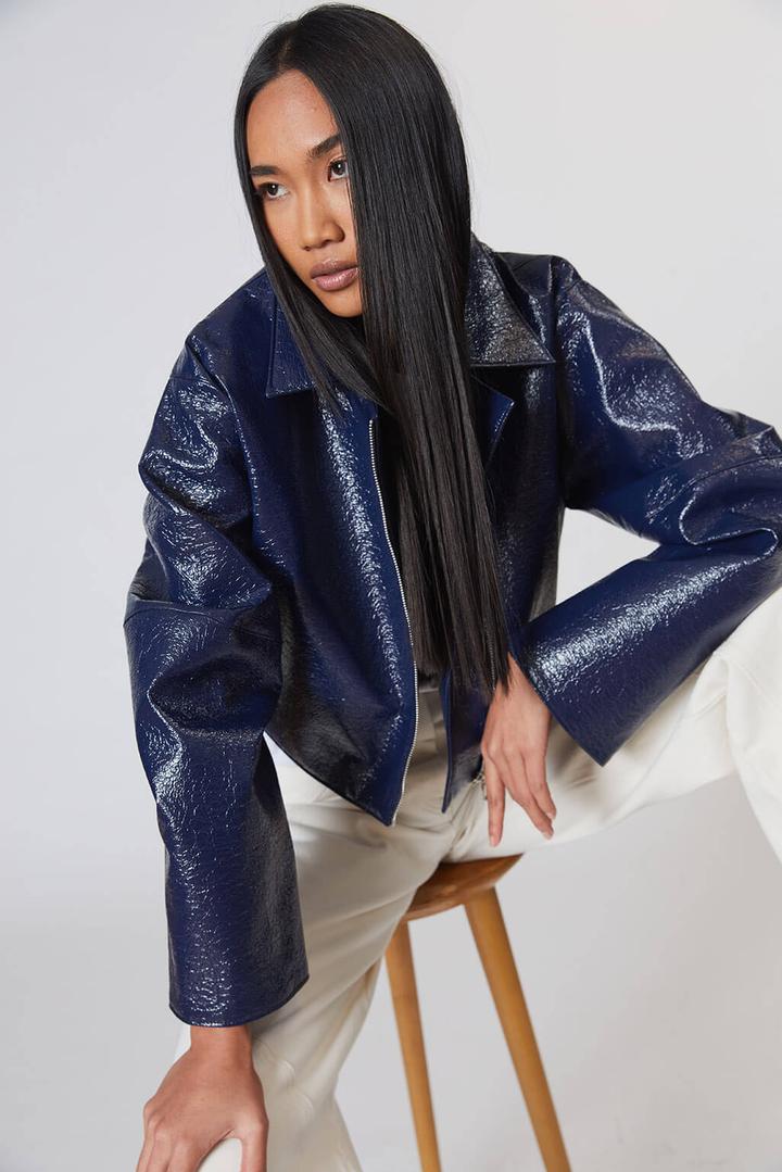 Patent Leather Jacket